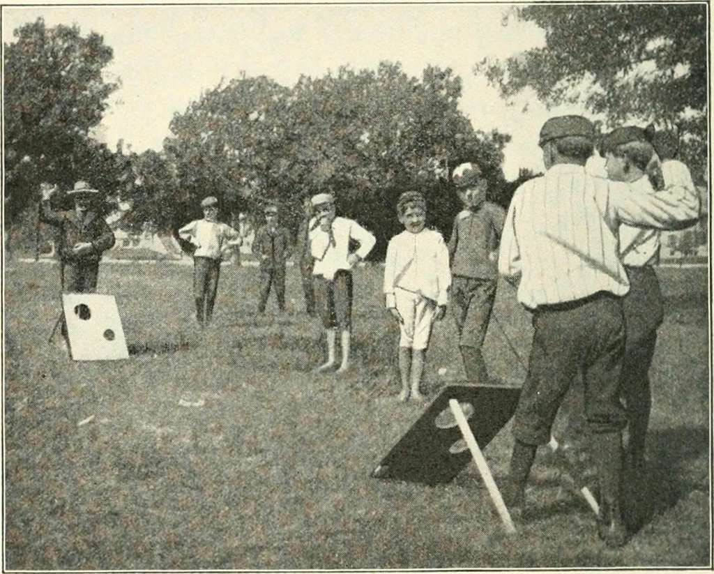 An illustration from Education by plays and games, 1907, leaf 126