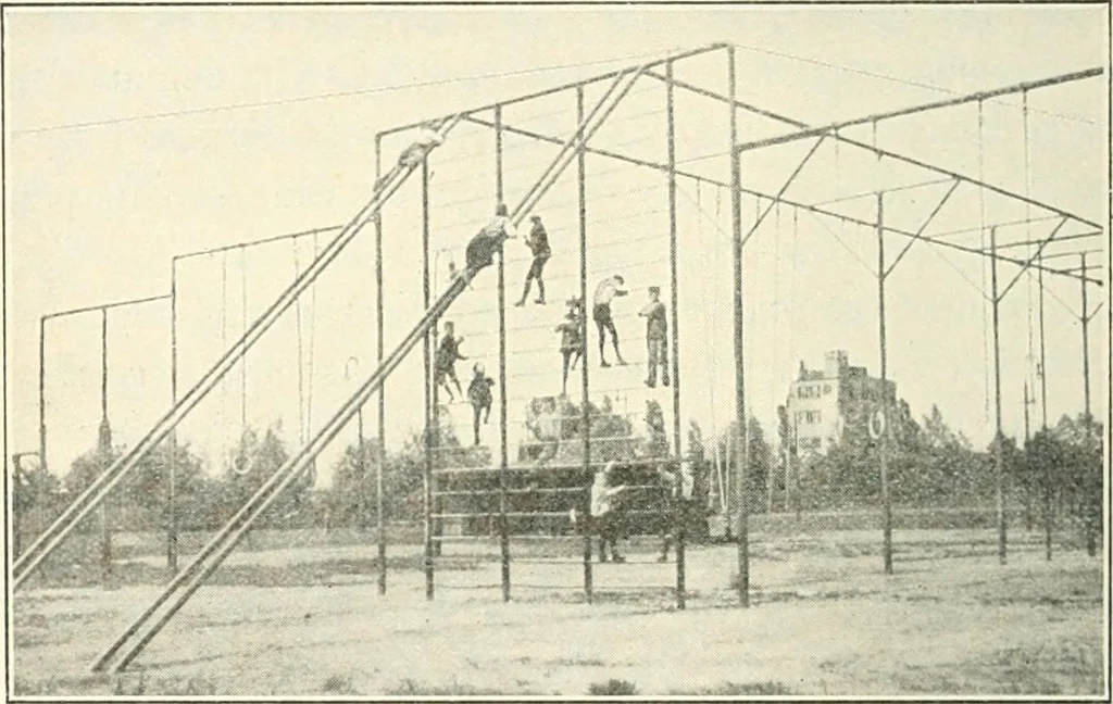 An illustration from Education by plays and games, 1907, leaf 172
