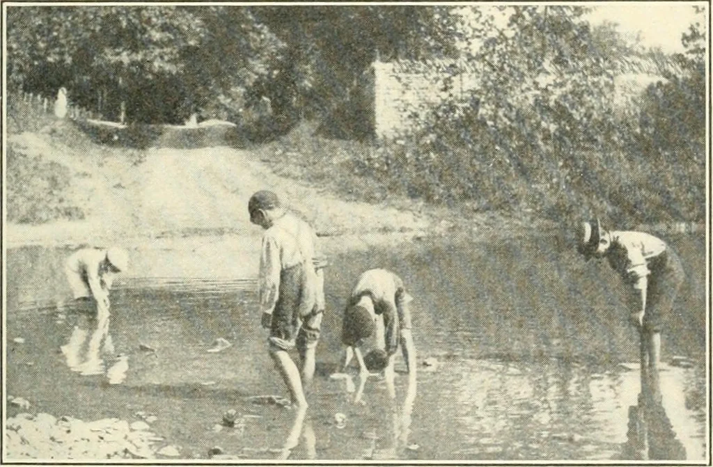 An illustration from Education by plays and games, 1907, leaf 215