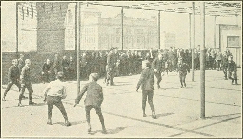An illustration from Education by plays and games, 1907, leaf 224