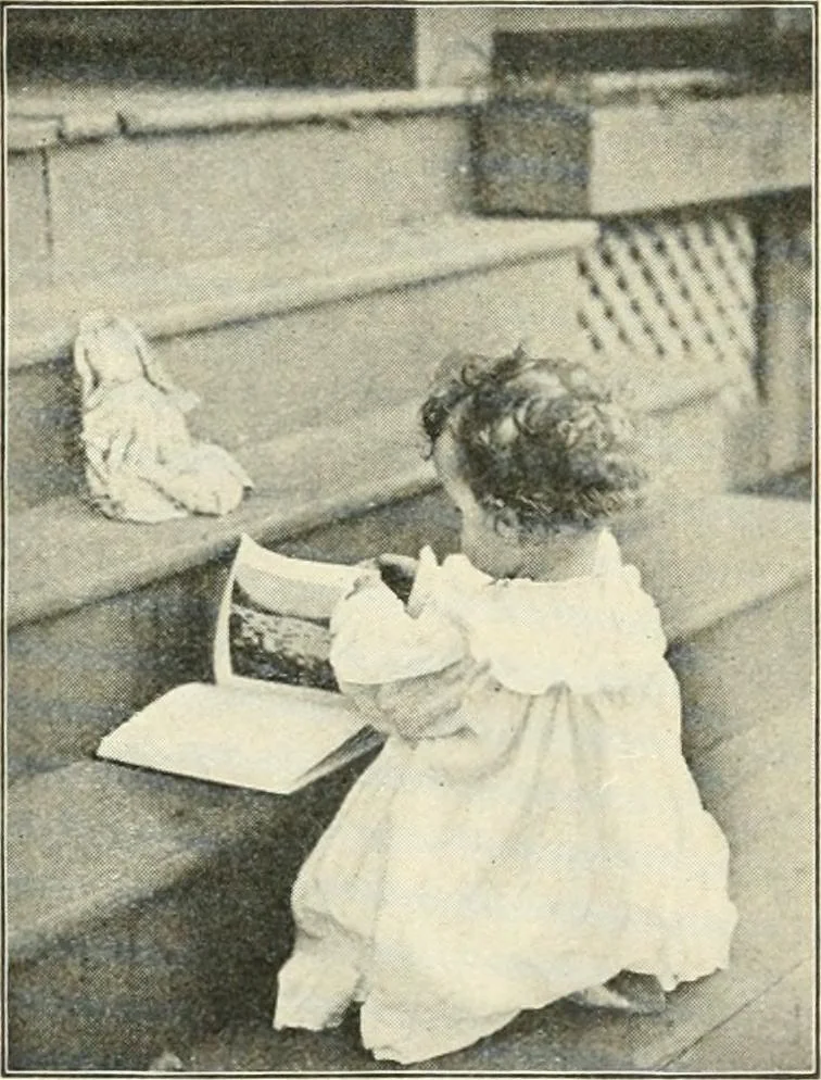 An illustration from Education by plays and games, 1907, leaf 23