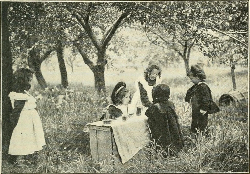 An illustration from Education by plays and games, 1907, leaf 31