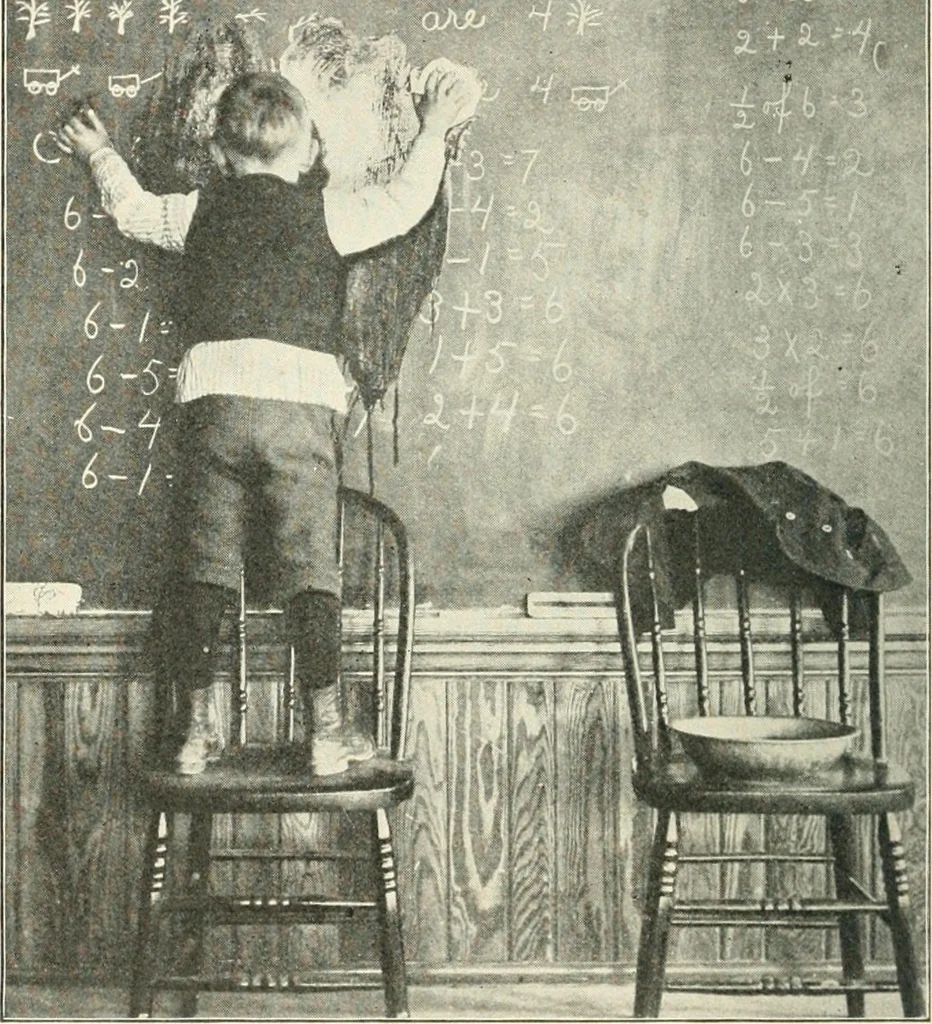 An illustration from Education by plays and games, 1907, leaf 38