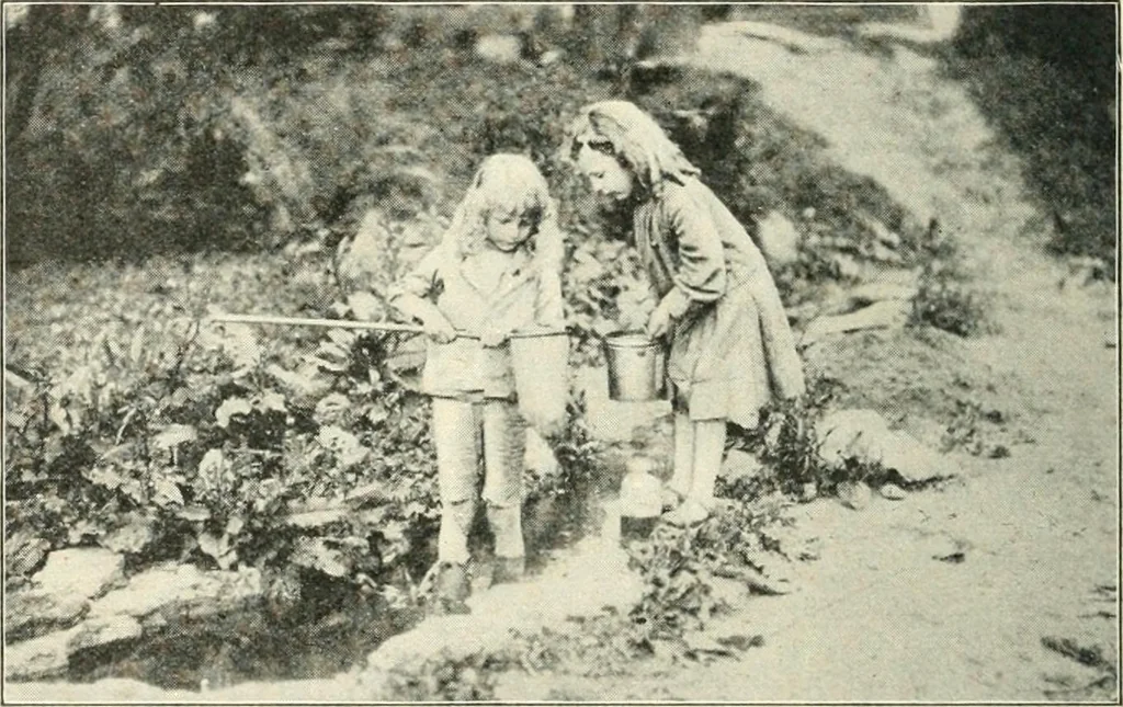 An illustration from Education by plays and games, 1907, leaf 48