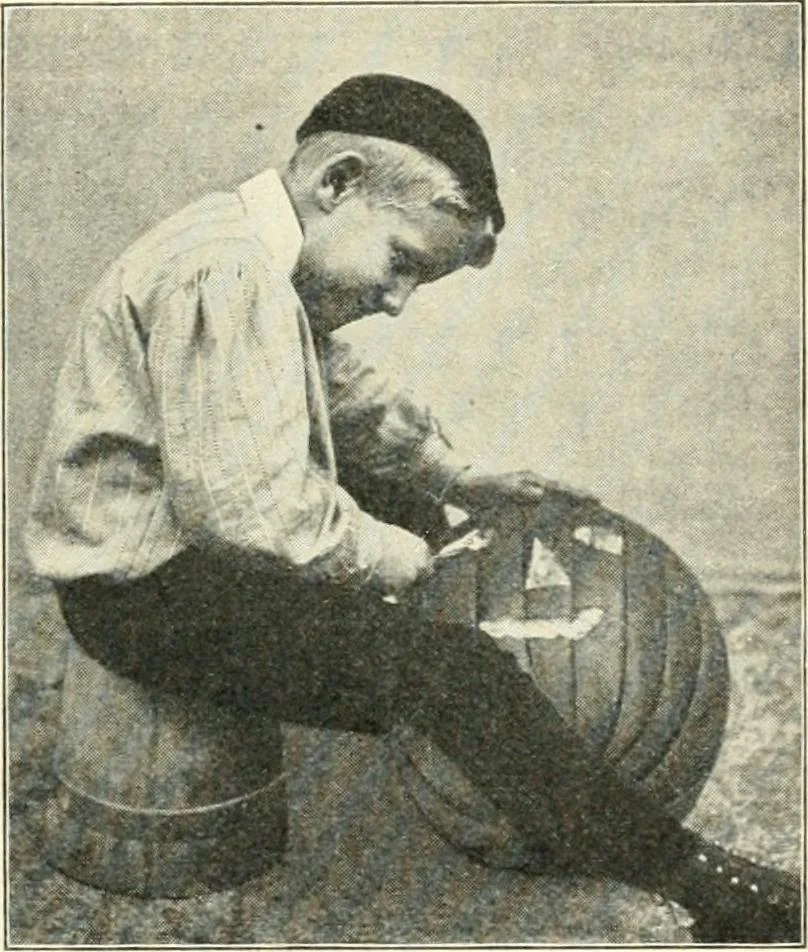 An illustration from Education by plays and games, 1907, leaf 61