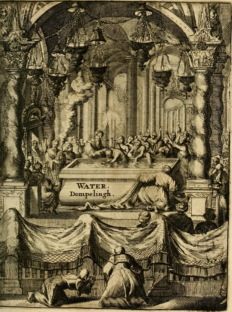 An illustration from Eduward Meltons, Engelsch edelmans, Zeldzaame en gedenkwaardige zee- en land-reizen; door Egypten, West-Indien, Perzien, Turkyen, Oost-Indien, en d'aangrenzende gewesten;, 1681, leaf 120