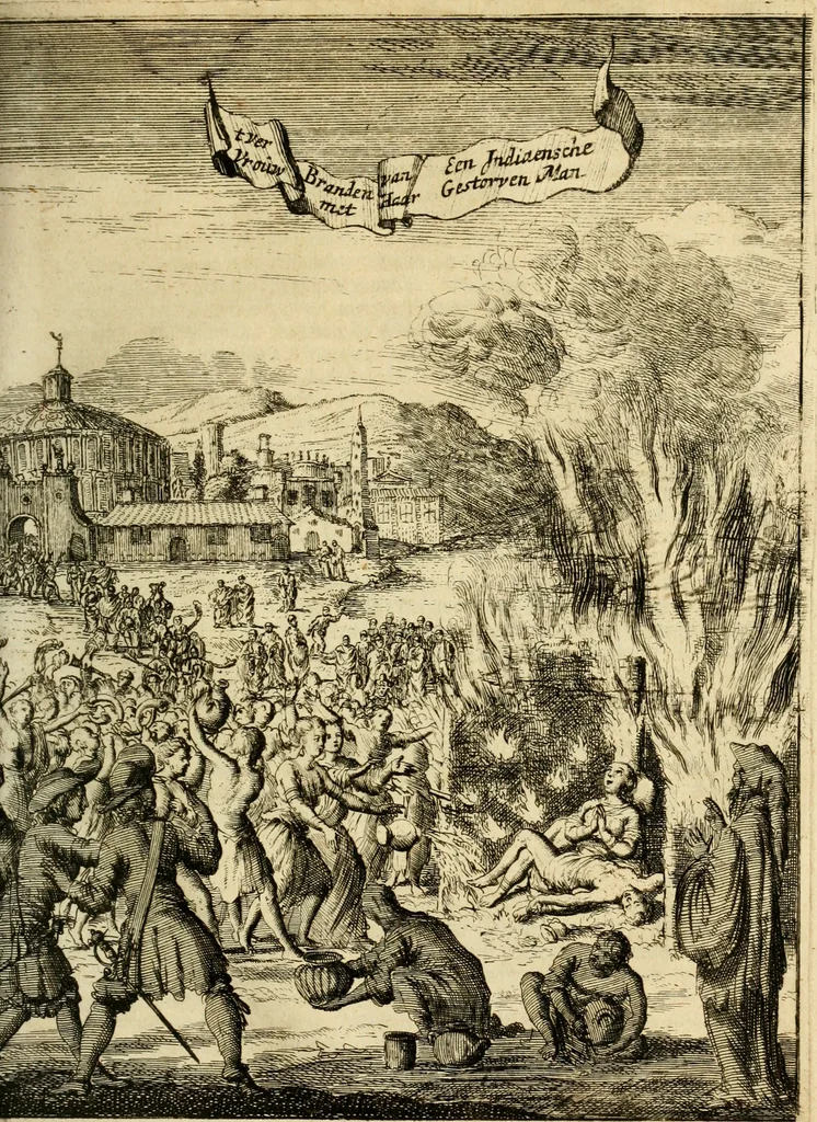An illustration from Eduward Meltons, Engelsch edelmans, Zeldzaame en gedenkwaardige zee- en land-reizen; door Egypten, West-Indien, Perzien, Turkyen, Oost-Indien, en d'aangrenzende gewesten;, 1681, leaf 502