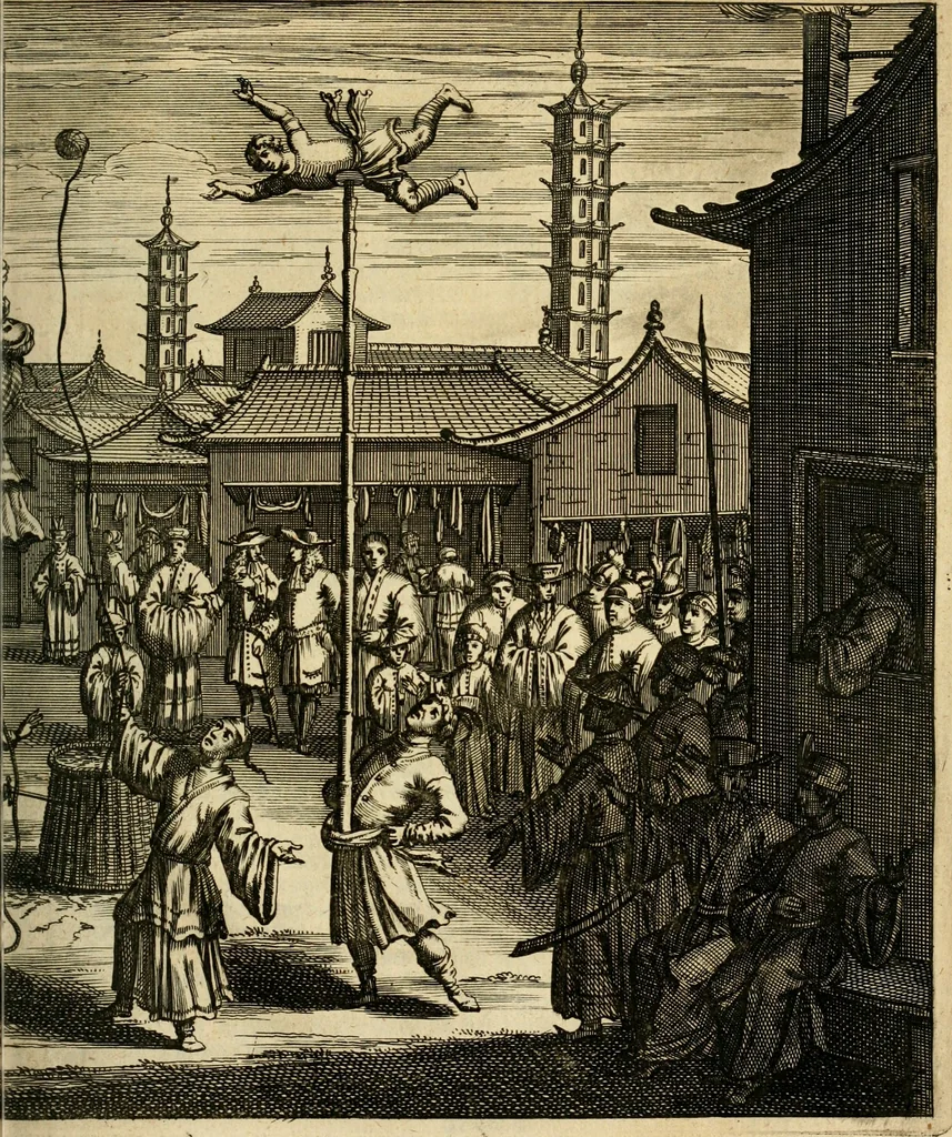 An illustration from Eduward Meltons, Engelsch edelmans, Zeldzaame en gedenkwaardige zee- en land-reizen; door Egypten, West-Indien, Perzien, Turkyen, Oost-Indien, en d'aangrenzende gewesten;, 1681, leaf 526