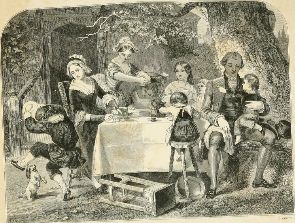 An illustration from Edward Henry Corbould letters, ca. 1851-1882, 1851, leaf 8