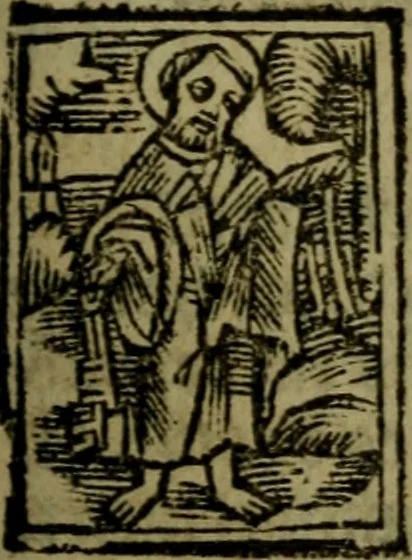 An illustration from Een devote maniere om gheestelyck pelgrimagie te trecken tot den heylighen lande als te Jherusalem, Bethleem, ter Jordanen, etc. : met die rechte gheleghentheyt der heyligher plaetsen, so bescheelijck beschreuen al ost mense voor ooghen saghe, 1563, leaf 146