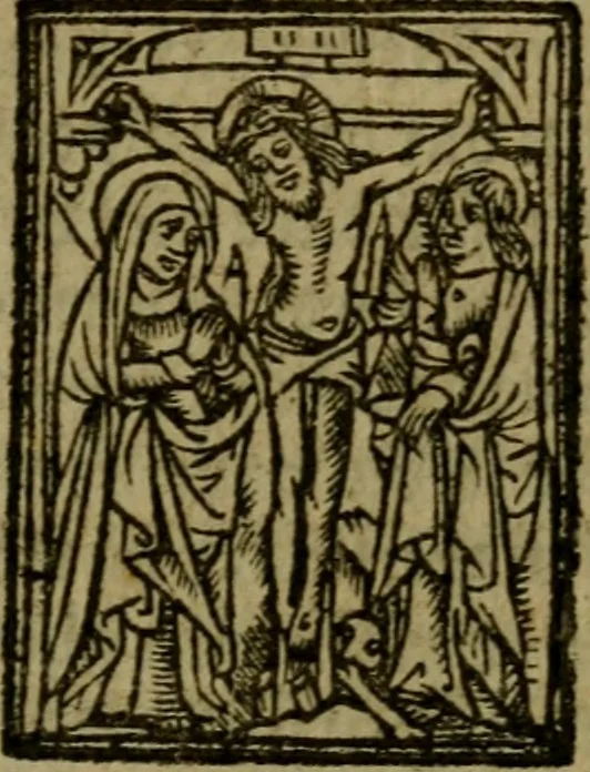 An illustration from Een devote maniere om gheestelyck pelgrimagie te trecken tot den heylighen lande als te Jherusalem, Bethleem, ter Jordanen, etc. : met die rechte gheleghentheyt der heyligher plaetsen, so bescheelijck beschreuen al ost mense voor ooghen saghe, 1563, leaf 242