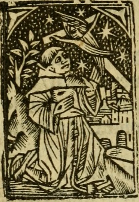 An illustration from Een devote maniere om gheestelyck pelgrimagie te trecken tot den heylighen lande als te Jherusalem, Bethleem, ter Jordanen, etc. : met die rechte gheleghentheyt der heyligher plaetsen, so bescheelijck beschreuen al ost mense voor ooghen saghe, 1563, leaf 329