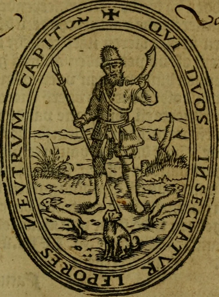 An illustration from Een devote maniere om gheestelyck pelgrimagie te trecken tot den heylighen lande als te Jherusalem, Bethleem, ter Jordanen, etc. : met die rechte gheleghentheyt der heyligher plaetsen, so bescheelijck beschreuen al ost mense voor ooghen saghe, 1563, leaf 8