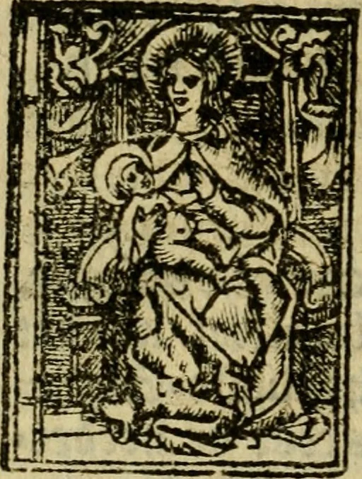 An illustration from Een devote maniere om gheestelyck pelgrimagie te trecken tot den heylighen lande als te Jherusalem, Bethleem, ter Jordanen, etc. : met die rechte gheleghentheyt der heyligher plaetsen, so bescheelijck beschreuen al ost mense voor ooghen saghe, 1563, leaf 81