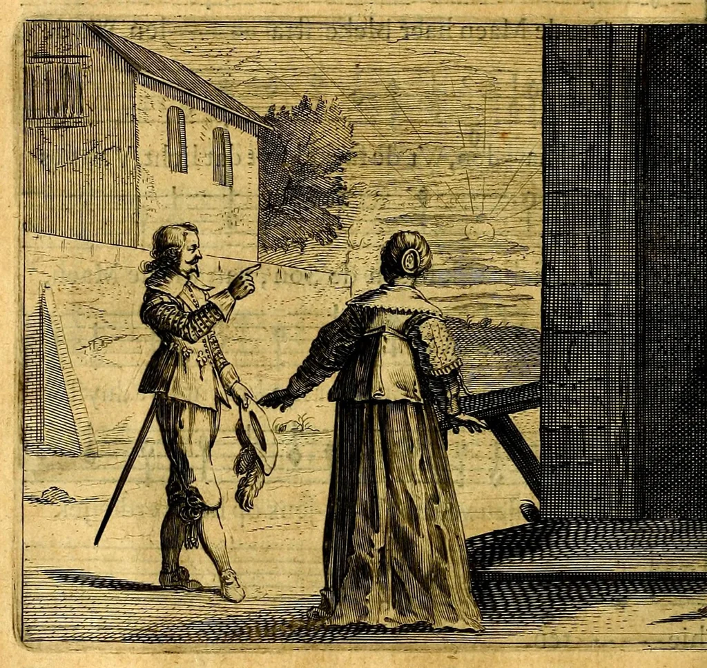 An illustration from Eerlycke tytkorting, bestaende in verscheyde rymen, 1634, leaf 120