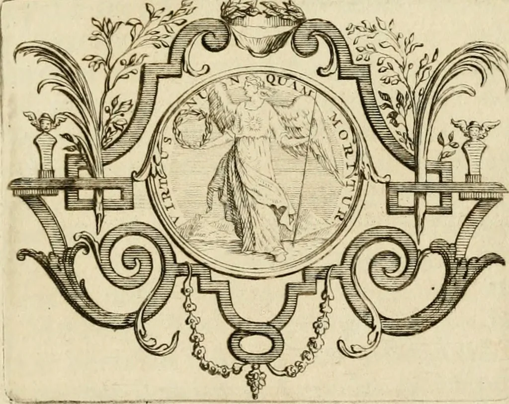 An illustration from Eeuwigduurende liefdes almanak : zinnebeeldig, volgens den algemeenen almanaks-trant, de wisselvalligheden der minnaeren, die in alle liefde-jaeren voorvallen, aenwyzende, 1721, leaf 6