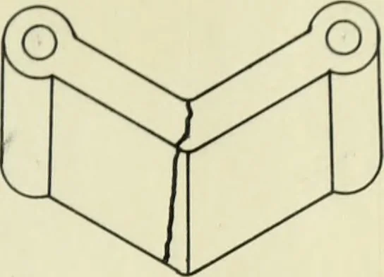 An illustration from The effect of fillets on the strength of cast iron machine parts, 1912, leaf 56