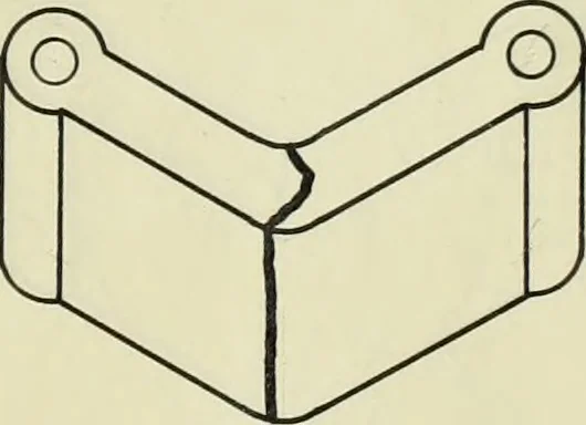An illustration from The effect of fillets on the strength of cast iron machine parts, 1912, leaf 66