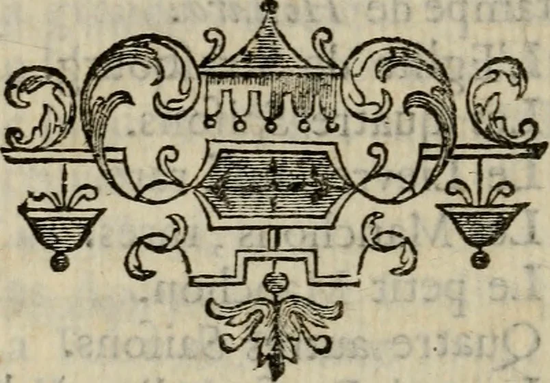 An illustration from Catalogue raisonné des differens effets curieux & rares contenus dans le cabinet de feu M. le chevalier de La Roque : ce cabinet renferme une collection considerable de tableaux, de desseins, & d'estampes des meilleurs maîtres; de figures de bronze & de marbre; de porcelaines anciennes ... de pierres ... de coquilles, & enfin de nombre d'autres morceaux interressans de divers genres, 1745, leaf 223