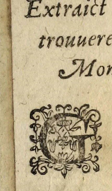 An illustration from Effects espovventables de l'excommvnication de Henry de Valois, & de Henry de Nauarre. Où est contenue au vray l'histoire de la mort de Henry de Valois, et que Henry de Nauarre est incapable de la couronne de France ..., 1589, leaf 37