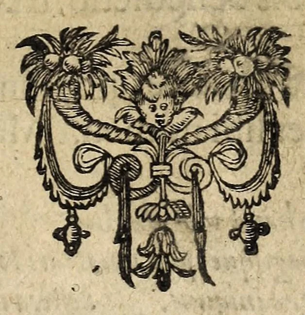 An illustration from Effects espovventables de l'excommvnication de Henry de Valois, & de Henry de Nauarre. Où est contenue au vray l'histoire de la mort de Henry de Valois, et que Henry de Nauarre est incapable de la couronne de France ..., 1589, leaf 9