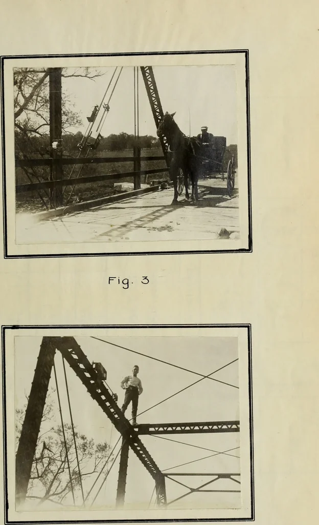 An illustration from Effects of moving loads on highway bridges, 1909, leaf 46
