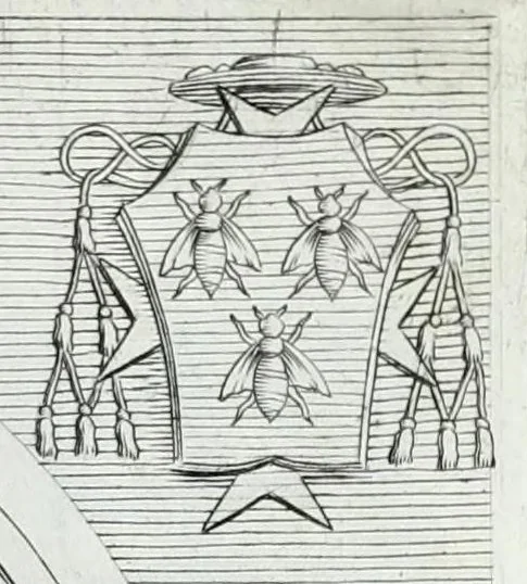 An illustration from Effigies, nomina et cognomina S.D.N. Alexandri papae VII et RR. DD. S.R.E. Cardd. nunc viuentium, 1660, leaf 107