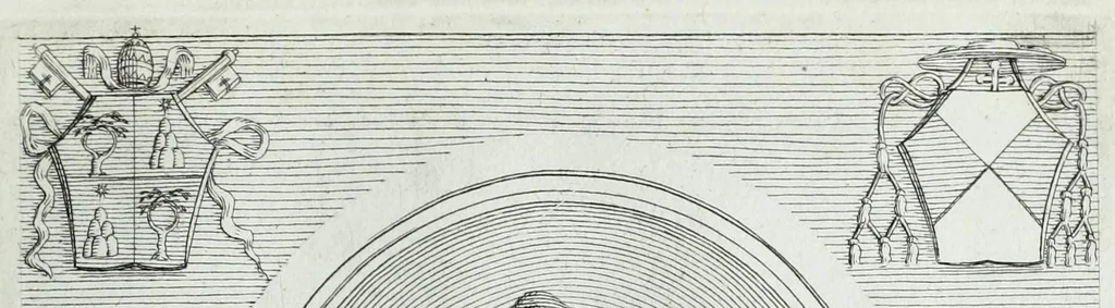 An illustration from Effigies, nomina et cognomina S.D.N. Alexandri papae VII et RR. DD. S.R.E. Cardd. nunc viuentium, 1660, leaf 139