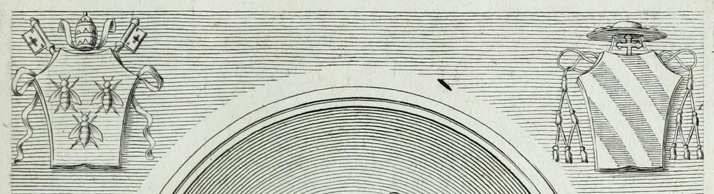 An illustration from Effigies, nomina et cognomina S.D.N. Alexandri papae VII et RR. DD. S.R.E. Cardd. nunc viuentium, 1660, leaf 19