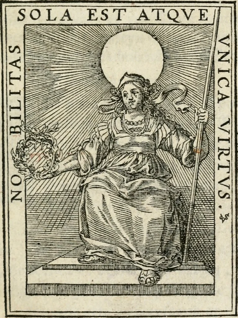 An illustration from Eglentiers poëtens borst-weringh, 1619, leaf 6