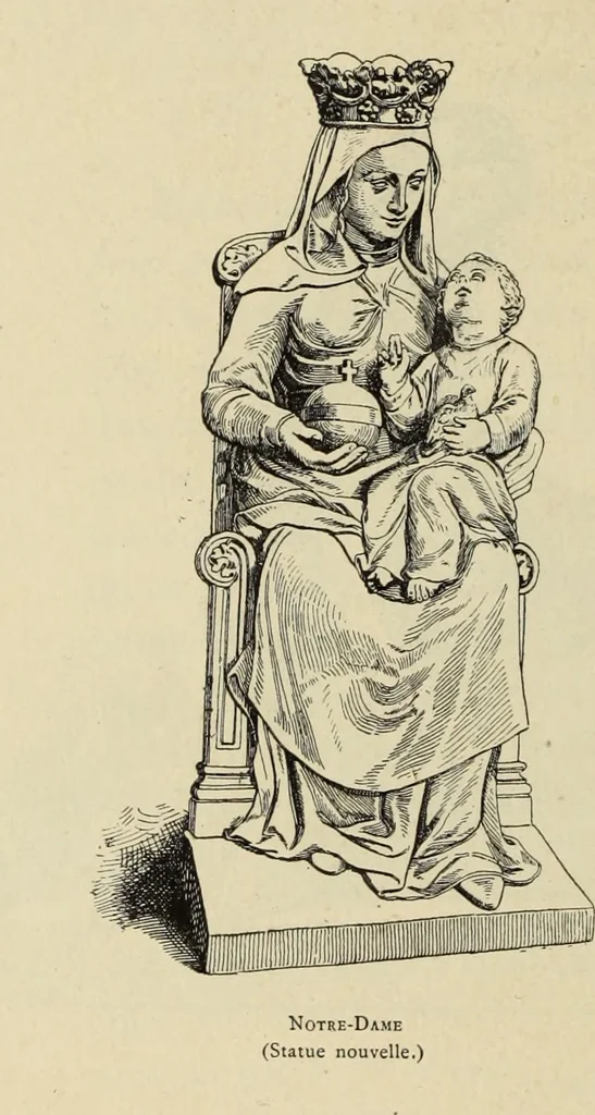 An illustration from Église Notre-Dame de Verneuil : son histoire, sa monographie, 1894, leaf 117