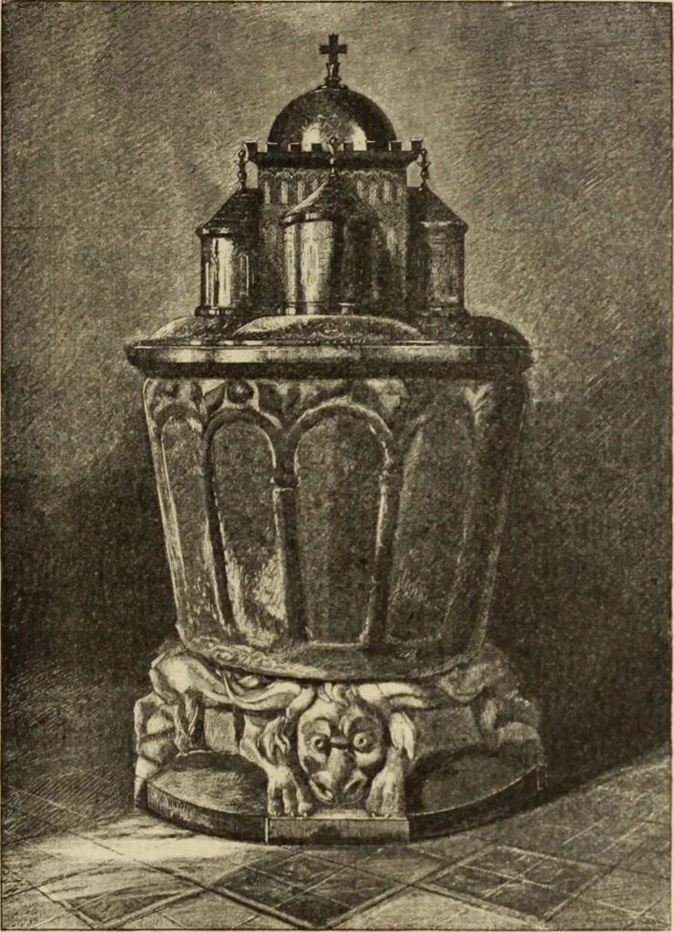 An illustration from Église Notre-Dame de Verneuil : son histoire, sa monographie, 1894, leaf 34