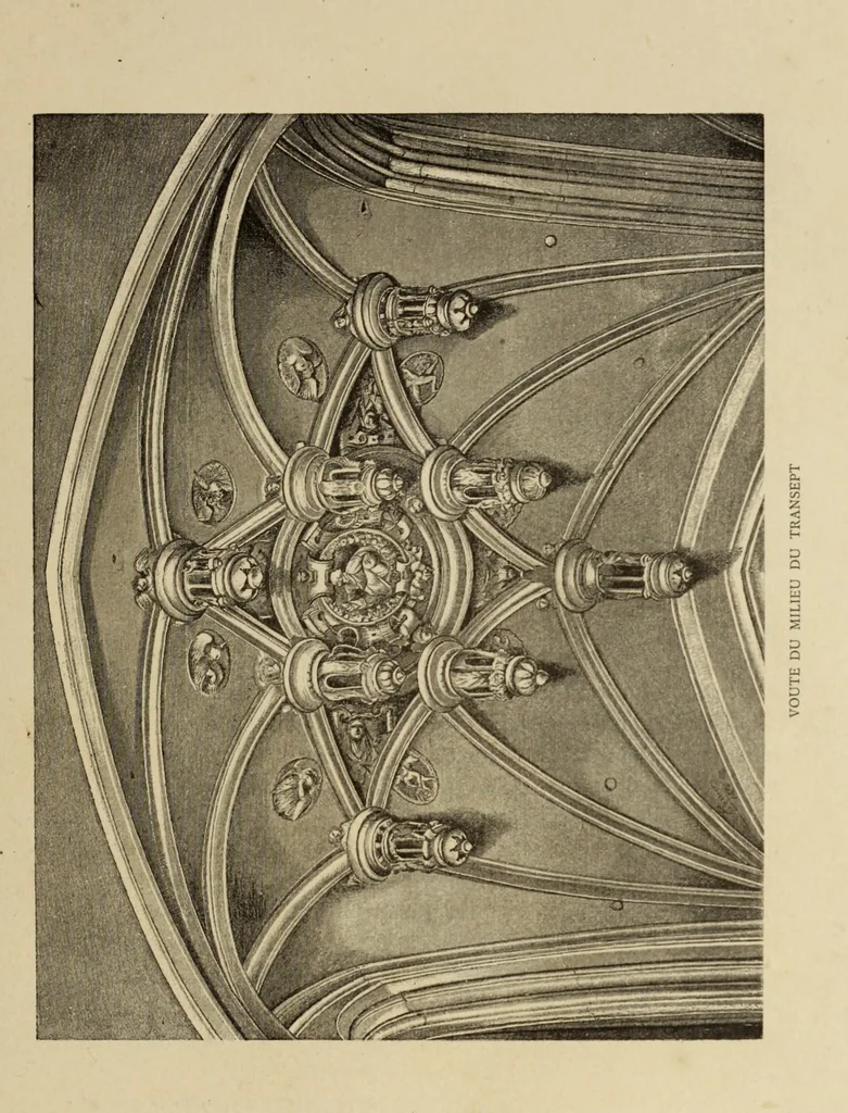 An illustration from Église Notre-Dame de Verneuil : son histoire, sa monographie, 1894, leaf 44