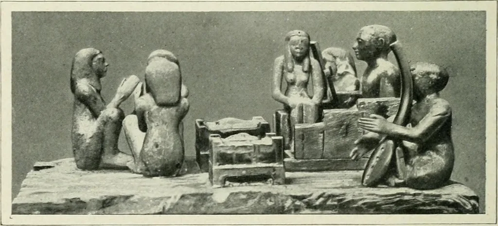 An illustration from Égypte, 1911, leaf 107