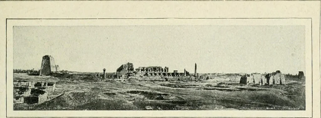 An illustration from Égypte, 1911, leaf 112