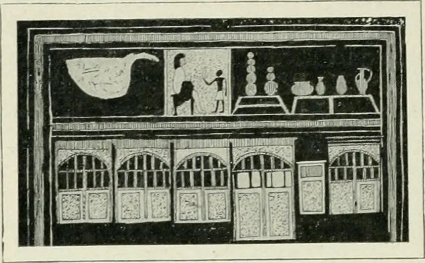 An illustration from Égypte, 1911, leaf 121