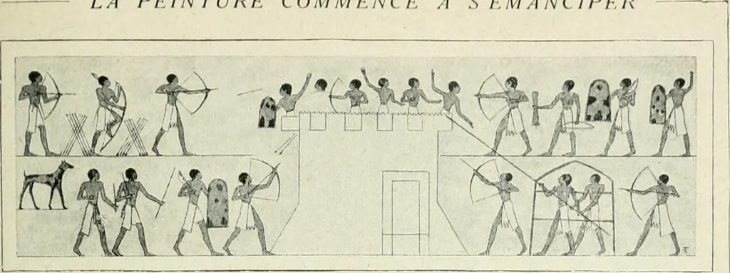 An illustration from Égypte, 1911, leaf 122