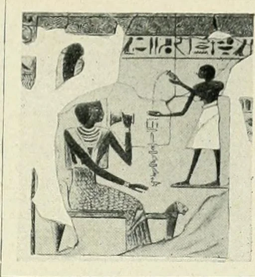 An illustration from Égypte, 1911, leaf 128