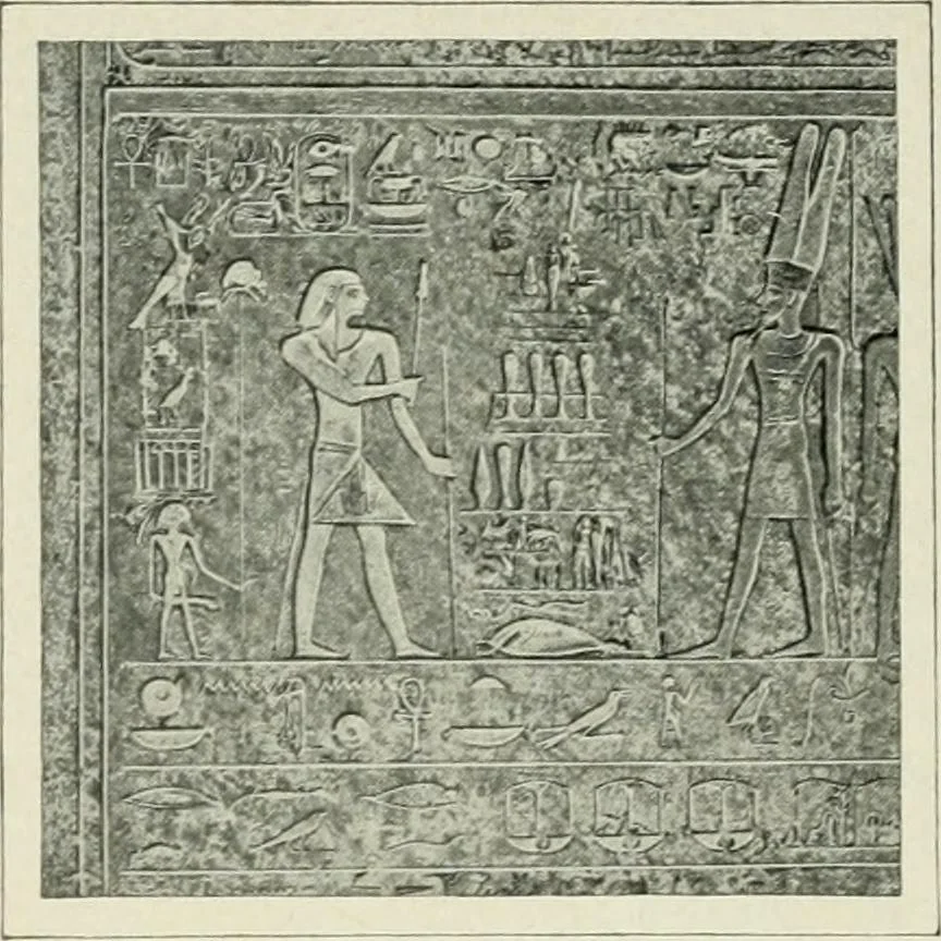 An illustration from Égypte, 1911, leaf 129
