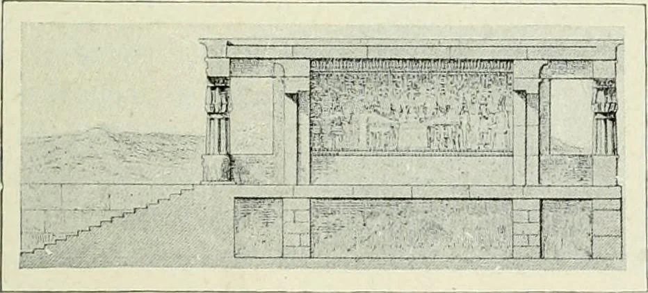 An illustration from Égypte, 1911, leaf 148
