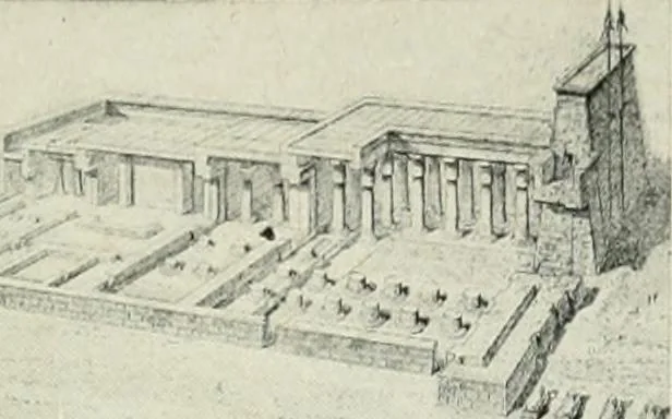 An illustration from Égypte, 1911, leaf 150