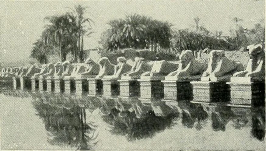An illustration from Égypte, 1911, leaf 150