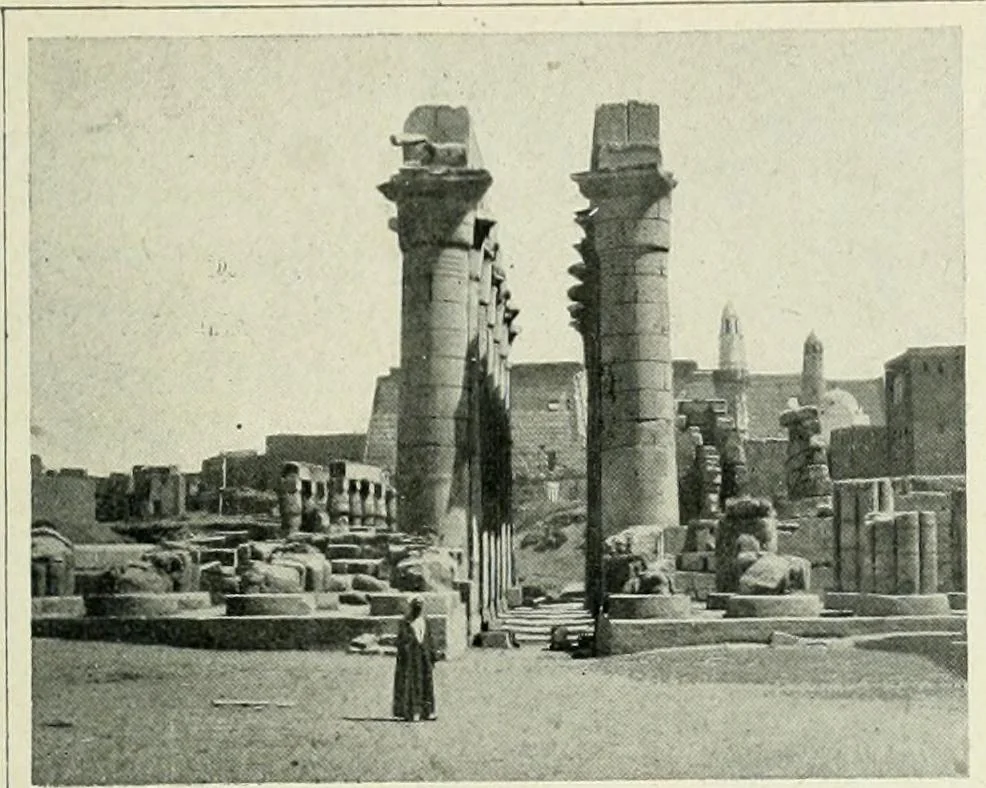 An illustration from Égypte, 1911, leaf 152