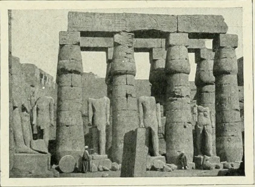 An illustration from Égypte, 1911, leaf 152