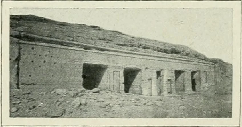 An illustration from Égypte, 1911, leaf 153