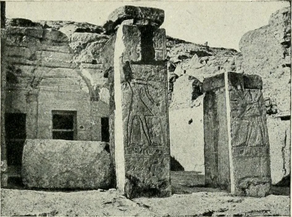 An illustration from Égypte, 1911, leaf 154