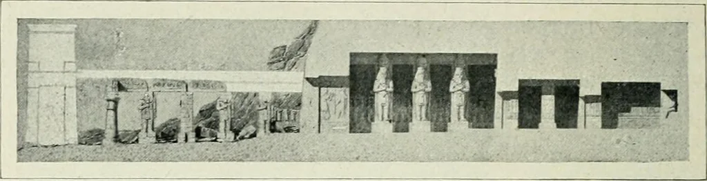 An illustration from Égypte, 1911, leaf 155