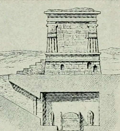 An illustration from Égypte, 1911, leaf 157