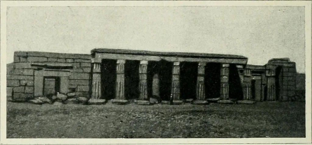 An illustration from Égypte, 1911, leaf 161