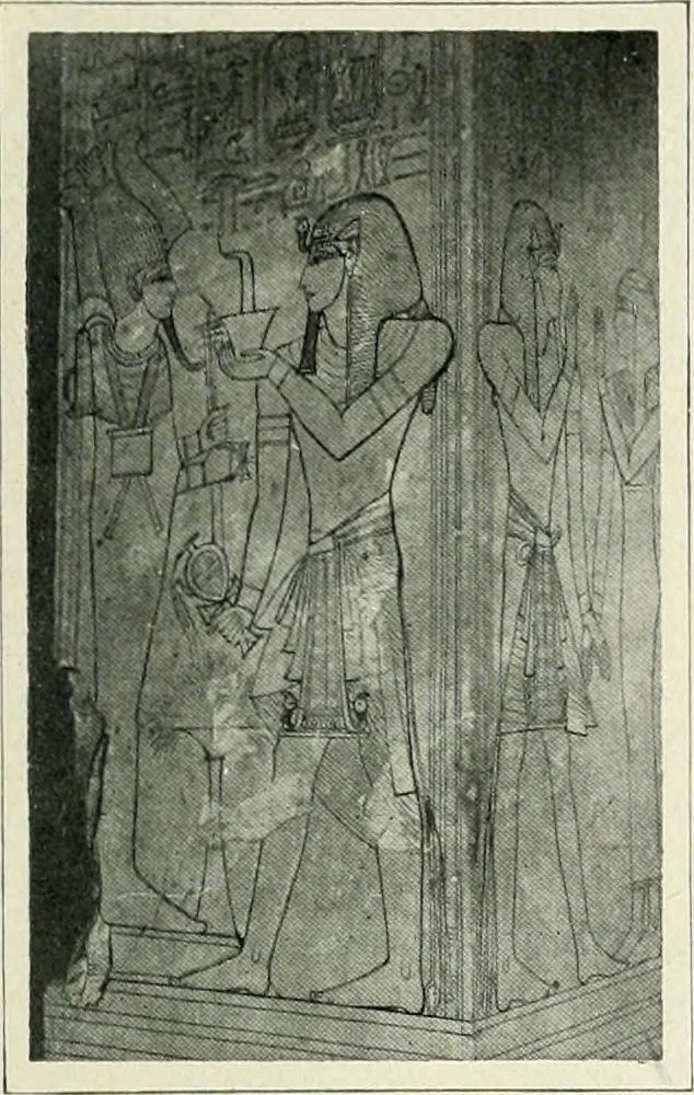 An illustration from Égypte, 1911, leaf 166